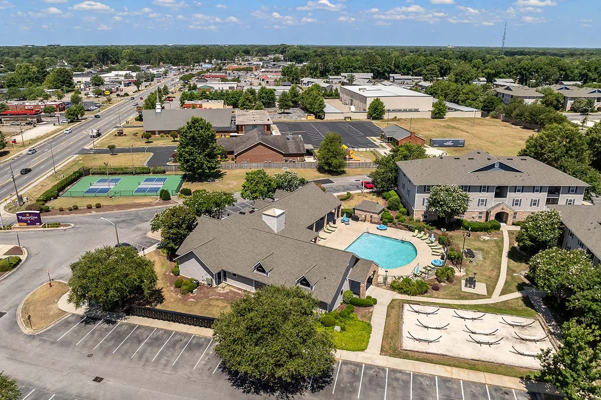 Aerial View Of at Pirates Cove