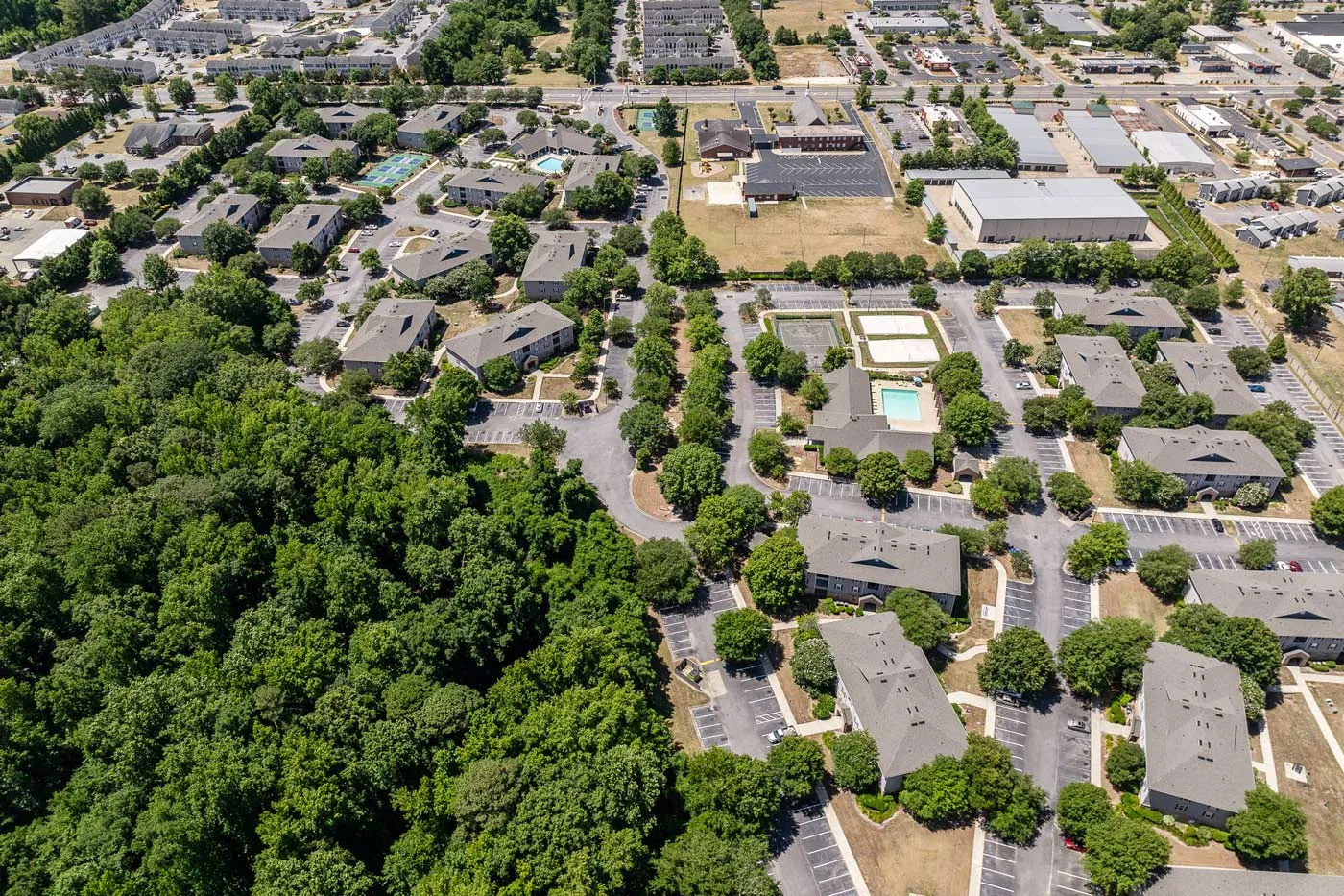 Aerial View of at Pirates Cove