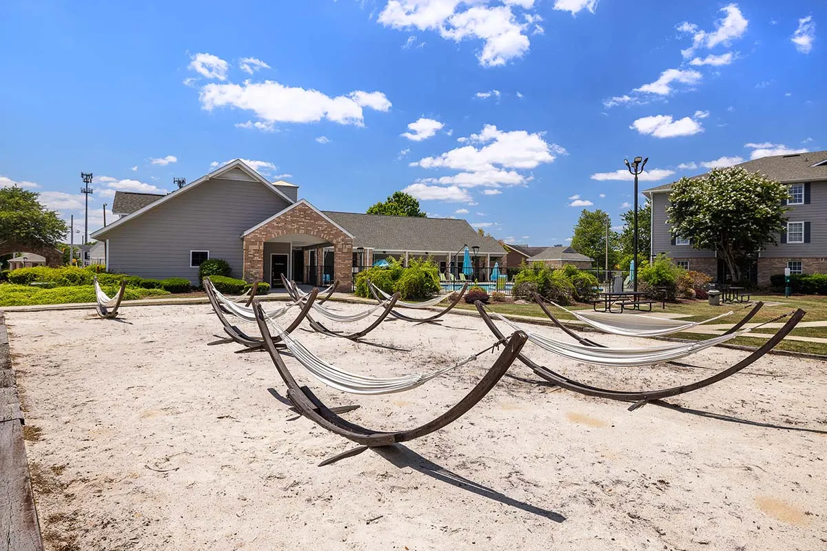 Hammocks at Pirates Cove